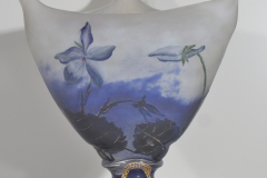 Enameled Daum vase, ca. 1900