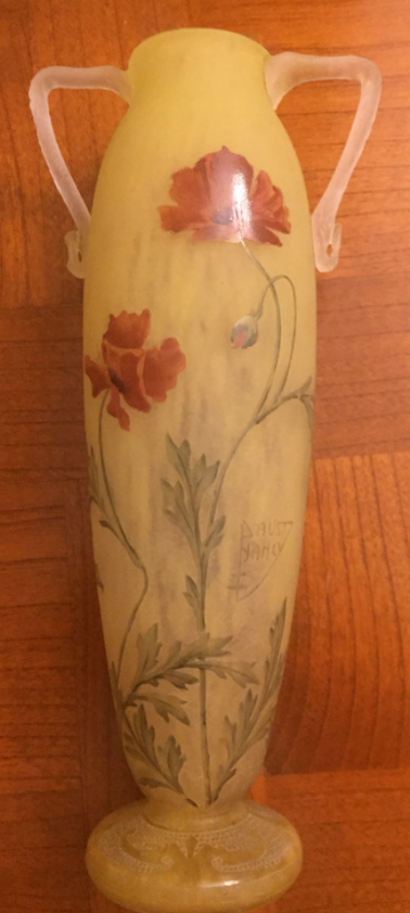 Small Daum vase, ca. 1908